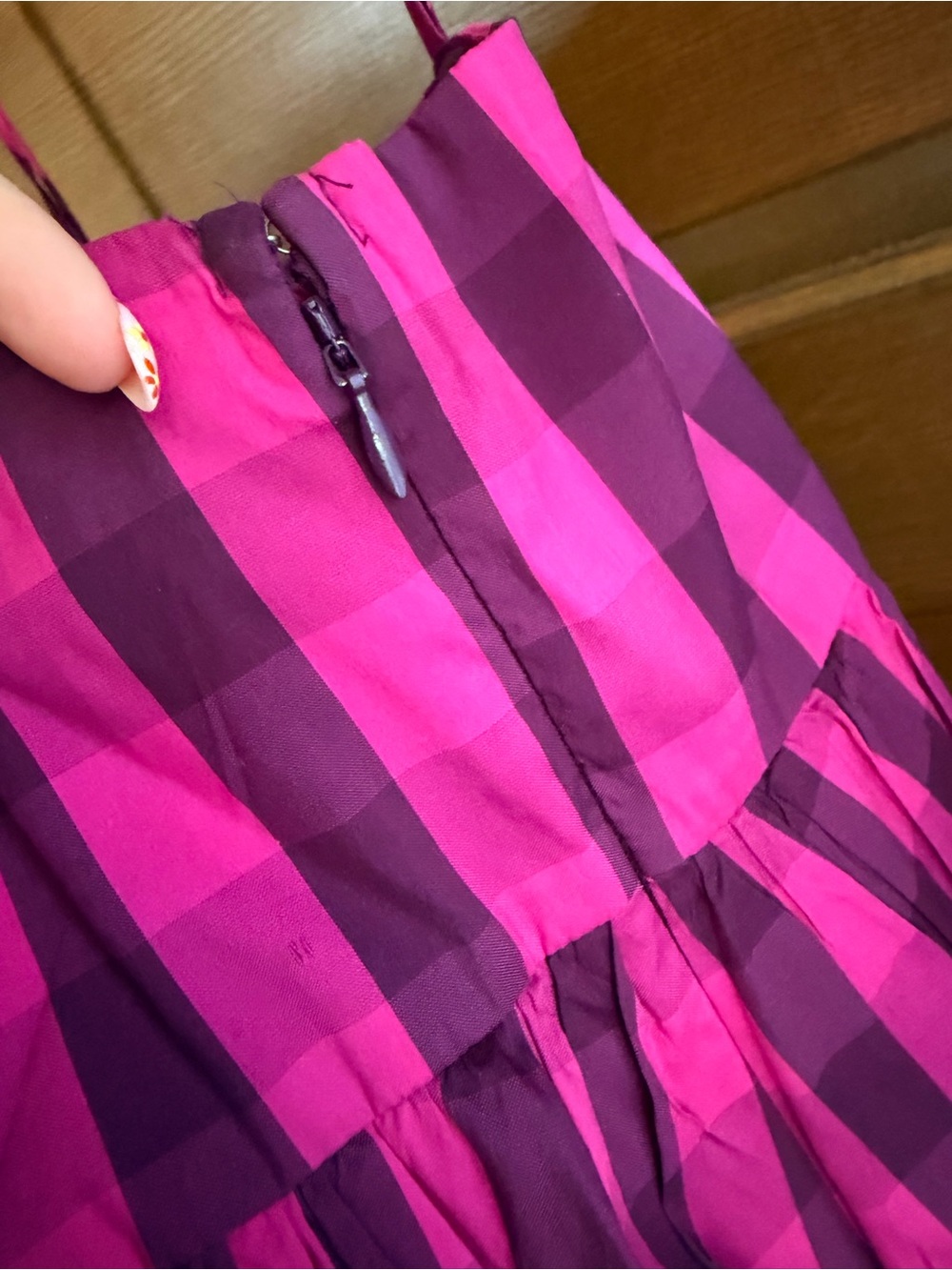 Maeve Bow Bubble Fit & Flare Mini Dress - Picture 5 of 6